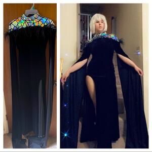 House of the Dragon gown black